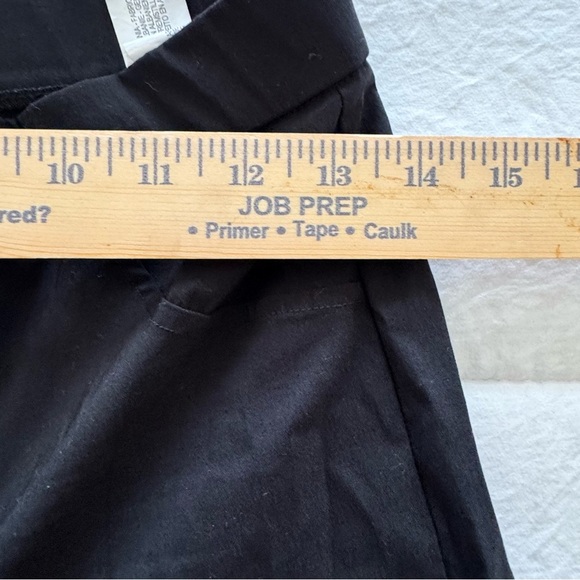 ZARA Skinny Pants Black Womens Size 4 Stretch Ankle Zipper Trousers - Picture 9 of 11